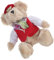 Garneck Stewardess Stoffbär Ausgestopfte Bärenpuppe Bär Puppe Spielzeug Plüsch Stofftier Plüschtiere Plüschtierpuppe Kuscheltier Für Teenager Weicher Stoffbär Pilotenkram Rot Pp Baumwolle