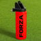 FORZA 1L Team Hygiene Water Bottles | BPA Free Sports Water Bottles with Contactless Nozzle - Ideal for Sports Teams (Red, Pack of 1)
