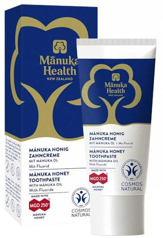 Manuka Health Manukahonig Zahncreme, MGO 250+ mit Fluorid, 20ml (2)