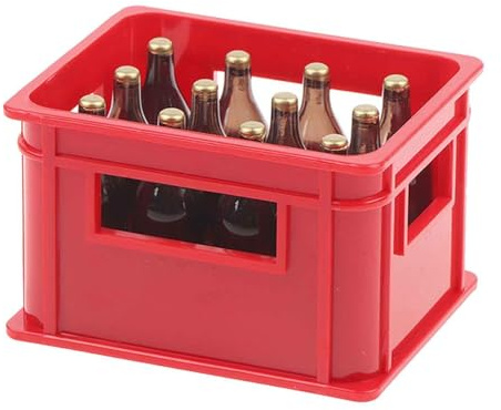 Mini bouteilles de bière - Ensemble de bouteilles de vin miniatures ABS pour jardin, décoration de table de bar et de pub | Photo Prop Hommes Amoureux Collection Cadeau