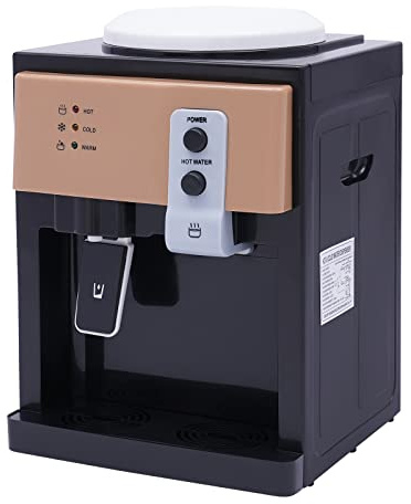 Dispensador de agua caliente,Fuente de agua caliente y fría,Dispensador de agua eléctrica,Fuente de agua compacta,Refrigeración 8℃ Calefacción 95℃,Adecuado para diferentes tipos de barriles,Oficina