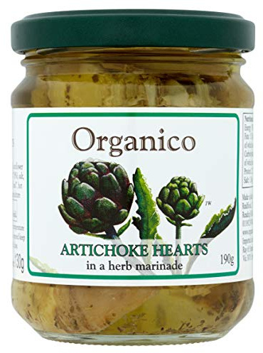 Organico Artichoke Hearts Organic in Oil 250 g (Pack of 2)