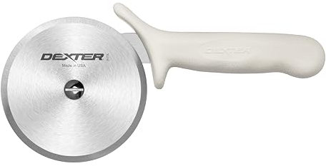 Dexter Russell P177A-PCP Sani-Safe White Handle 4 Pizza Cutter