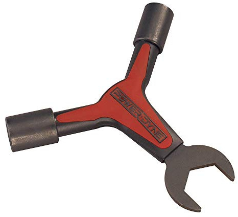 PowerDyne - Y3 Skate Tool - 1/2 Socket, 9/16 Socket, and 15/16 Open Wrench
