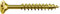 SPAX Universalschraube, 4,5 x 45 mm, 500 Stück, Kreuzschlitz Z2, Senkkopf, Teilgewinde, 4CUT, YELLOX, 0291020450455