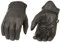 Milwaukee Leather Herren-Cruiser-Handschuhe, Premium-Leder, kurzes Handgelenk, schwarz, MG7510 (XX-Large)