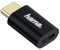Hama Micro USB Adapter auf USB Type-C Stecker schwarz