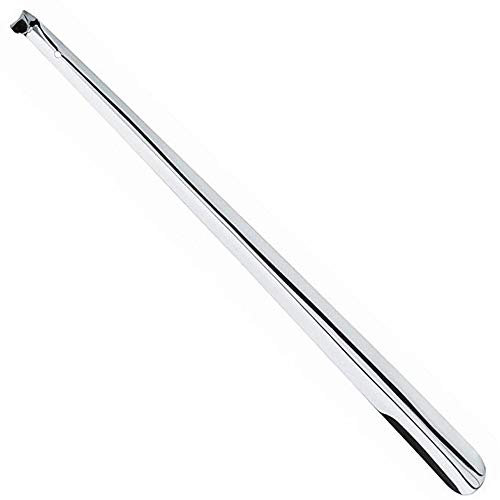 CHUER Chausse-Pied - Chausse-Pied Acier Inoxydable - Chausse-Pied Long Manche - Facile à Utiliser, Parfait pour le Voyage