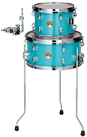 TAMA Add-On Kit for Club-Jam Mini - 10 x 7 Tom Tom/14 x 7 Floor Tom/Single Tom Mount - Aqua Blue (LJKT10F14-AQB)