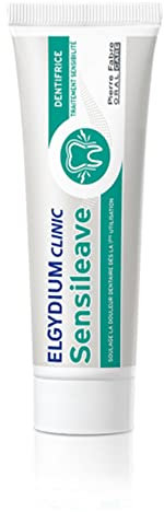 Elgydium Clinic Sensileave-Zahnpasta 50 ml - Menthol - Emaille-Schutz - Schmelzschutz, Erfrischend