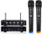 Sound Town 16 Channels Wireless Microphone Karaoke Mixer System with Optical (Toslink), AUX and 2 Handheld Microphones - Supports Smart TV, Home Theater, Sound Bar (SWM16-PRO)