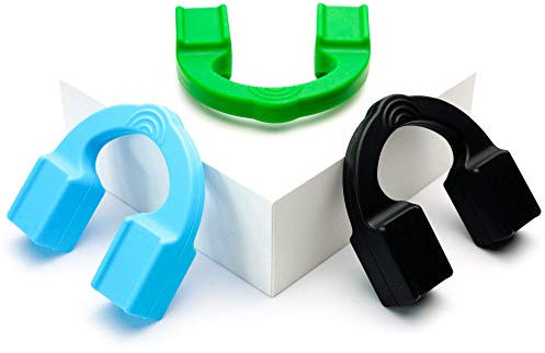 Jawline Exerciser by Tilcare - Jaw Exerciser for Men & Women that helps to workout your Jaw, Neck and tone your face with exercise - Face Slimmer that will chisel the Jawline - 3-Pack 18, 23, 32 kg