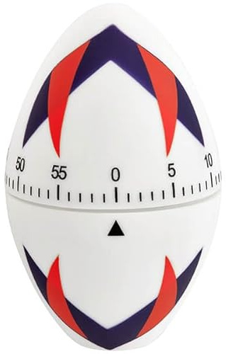 Judge Rugby Ball Kitchen Timer 60 Minute Wind Up Cooking Timer