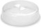 Space Home - Mikrowelle Spritzschutz - Mikrowellen-Deckel - Mikrowellenabdeckhaube - Microwave Cover - Mikrowellen Abdeckung - Mikrowellen Schutzdeckel - BPA-frei - Transparent - Ø 26 cm