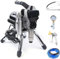 Pulvérisateur de Peinture sans air 1800 W 2,5 l/Min 3000 PSI avec Tige d'extension 50 Hz Airless Paint Spray 220 V Pistolet pulvérisateur à Peinture Mural