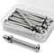 (10 Set) M8 x 70mm Kit di Viti Bulloni a Brugola e Dadi in Acciaio Inox 304,Vite a testa Bottone cilindrica con esagono incassato
