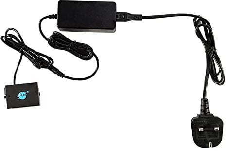 DSTE ACK-E8 AC Power Adapter LP-E8 Dummy Battery Kit Compatible for Canon EOS 550D,600D,650D,700D,Kiss X4,Kiss X5,Kiss X6i, Kiss X7i,Rebel T2i,T3i,T4i,T5i Digital Camera