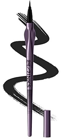 Urban Decay 24/7 Ink Eyeliner Pen, Water and Smudge Resistant, Long Lasting, Vegan, Brush tip, Shade: Zero (Matte Black, 1g