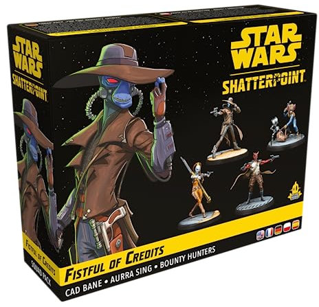 Atomic Mass Games, Star Wars: Shatterpoint – Für eine Handvoll Credits, Squad-Erweiterung, Tabletop, 2 Spieler, Ab 14+ Jahren, 90-120 Minuten, Deutsch, Mehrsprachig