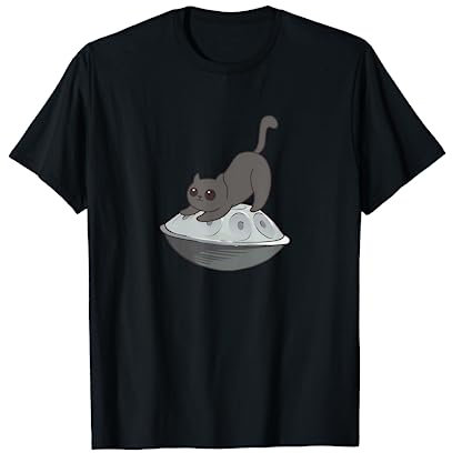 Handpan Katze Spieler Handpan T-Shirt