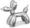 Reimagine Discovery Disco Dog, Maximalist Ballon Hund Statue für Hund Mama & Hund Papa, ästhetische Discoball Dekor, adrette Wohnung Home Decor, niedliche Raumdekoration & Geschenke für Hundeliebhaber