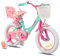JOYSTAR Einhorn 16 Zoll Kinderfahrrad für 5-7 Jahre Mädchen, Kinderfahrrad mit Puppenfahrradsitz & Stützrädern, Grün
