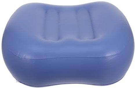 minkissy Inflatable Bath Pillow Inflatable Seat Bath Tub Mat Bath Seat Cushion Inflatable Tub Pillows Bathtub Cushion Hot Tub Cushion Bath Accessories Inflatable Spa Cushion Grey Pvc