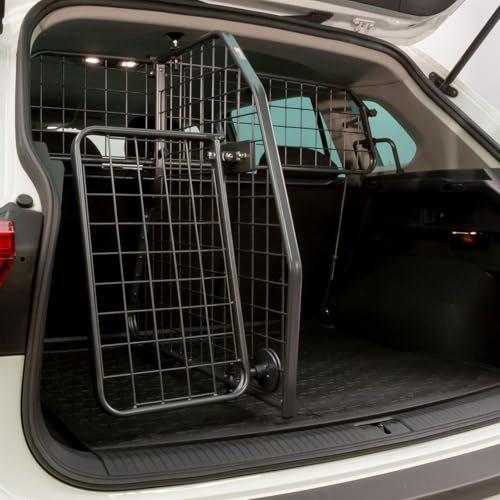 Travall Hundegitter Trenngitter & Heckgitter Set Für Audi A6/S6 Avant (2018-) Fahrzeugspezifischer Hundeschutzgitter & Gepäckbarriere, Einfache Montage Hundetransport und Gepäckschutz 60/40