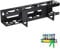 1 PCS Van Storage Van Racking Silicone Tube Holder, Truck Tool Organizer Shelving & Storage(Black)