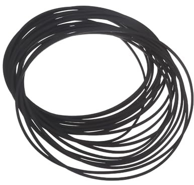 Xuanxi 20 cinghie in gomma per lettori di cassette videoregistratori cinghie di riparazione per giradischi, 70-100 mm, 90-135 mm, 105-135 mm, miste