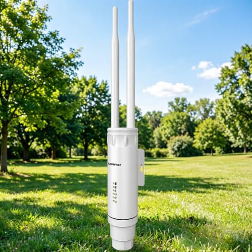 COMFAST Access Point WiFi Esterno 1200 Mbps, Ripetitore WiFi Esterno, IP66