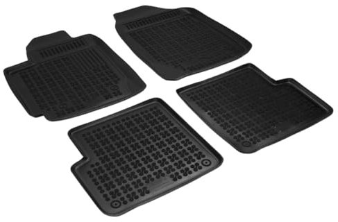 AZUGA Hohe Gummi Fußmatten passend für Toyota Corolla Limousine/Kombi ab 2002-2007 (E12/E120) AZ10300126