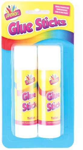 ARTBOX 36g Twist Action Glue Stick (Pack of 2), White
