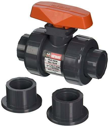 Hayward tb1100ste 1 PVC TB Serie Kugelhahn mit EPDM Dichtungen und Fassung/Gewinde Ende Anschluss