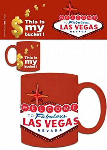 1art1 Las Vegas This is My Bucket Tasse À Café Mug 9x8 cm