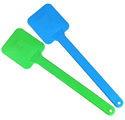 NETPROSHOP Mash Löffel Spatel Schaber für Pferde-Müsli Zubereitung Farbauswahl, Farbe:Hellgruen