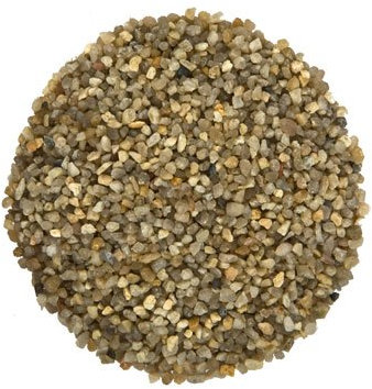 Aquariumpflanzen.net 3x5kg Aquarienkies hell, Körnung 2-4mm mittel, Aquariumkies, Bodengrund