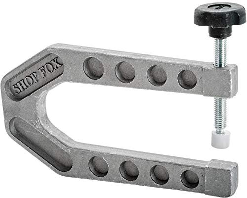 Shop Fox D2804 6-Inch Aluminum Deep Reach C-Clamp