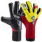 Rinat NKAM Fußball-Torwarthandschuhe, halb für Erwachsene, rot, Unisex, Größe 7