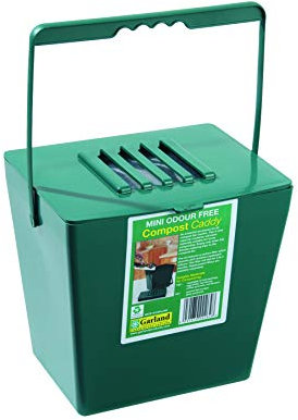 Bosmere Tierra Garden GP118 Odor-Free Compost Caddy, Mini