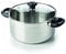 Beka -12031244 Polo Faitout + Couvercle en acier inoxydable 24 cm, Gris