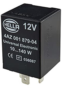 HELLA 4AZ 001 879-041 Blinkgeber - 12V - 3-polig - Anbau - mit Halter