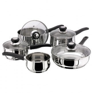 Judge Vista 5 Piece Saucepan Set JJC2