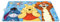 p:os 68936088 - Set de Table Winnie l'ourson - en Plastique - Motif Winnie l'ourson - pour garçons et Filles - Environ 42 x 29 cm - sans BPA