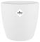 Elho Brussels Round 14 - Vaso per Interno - Ø 13.5 x H 12.6 cm - Bianco/White