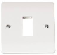 CLICK Mode Minigrid CMA401 1 Gang Plate Single Aperture