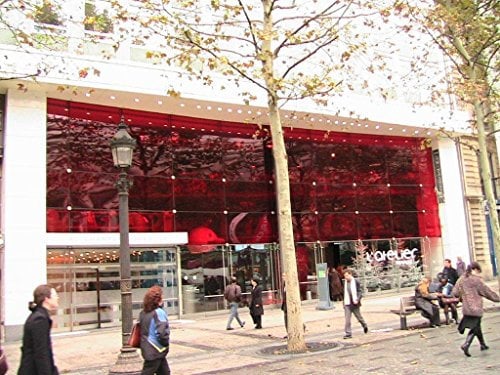 Active Film Transparent Colourful Window Film Self Adhesive- Optically Coloured Clear Red Tint 1m x 76cm (30)