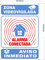 Cartel METÁLICO Alarma Conectada Interior/exterior y Ultra-resistente | Disuasorio ante robos | Placa Aviso a policía, 30x21 cm Cartel Videovigilancia Homologado | Zona Videovigilada