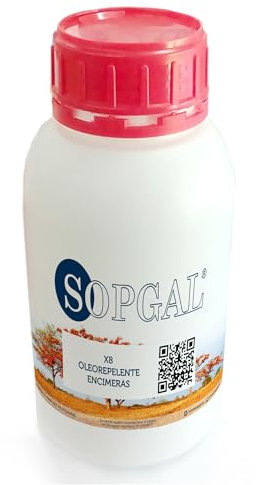 X8 Oleorepelente Invisible 1L: Especial encimeras de madera. Tratamiento antimanchas para cocina y baño. Repele agua, grasa y aceite