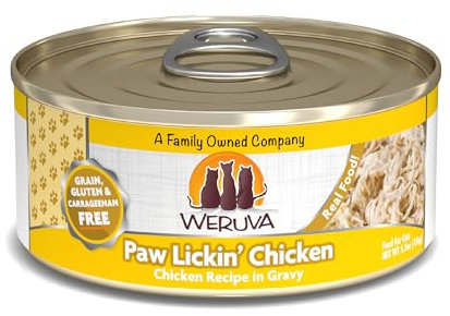 Weruva Cat Food, Paw Lickin' Chicken, 5.5-Ounce Cans by Weruva